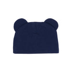 Moschino Kids Cappello Blu Navy con Stampa Teddy per Neonati