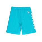 Barrow Kids Short Turchese con Stampa per Bambini retro