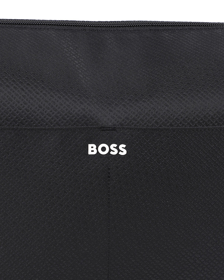 Boss Kids Borsa Mamma Fasciatoio Nero per Neonati