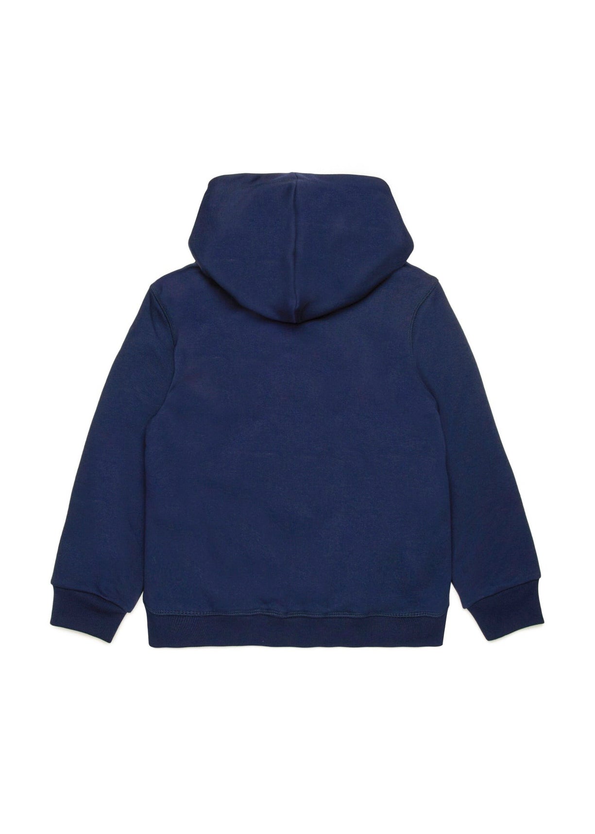 Dsquared2 Kids Felpa Blu con Cappuccio con Stampa Leaf per Bambini (retro)