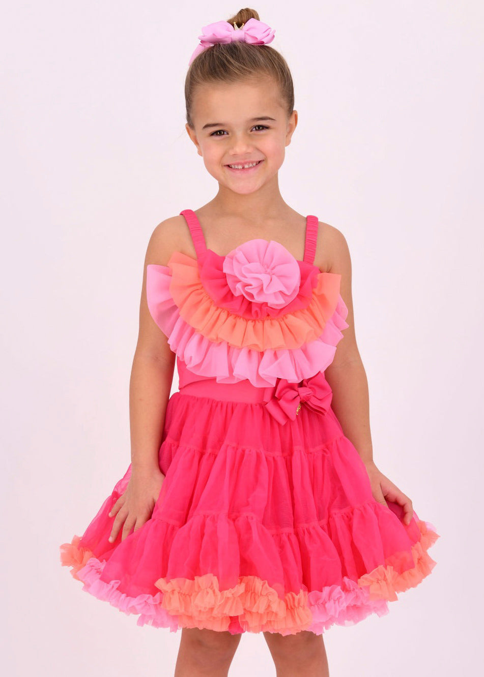 Angel's Face Fuchsia Pixie Skirt for Girls
