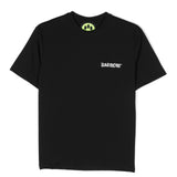 Barrow Kids T-shirt Nera con Stampa per Bambini fronte