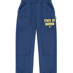 Barrow Kids Pantalone di Tuta Blu per Bambini