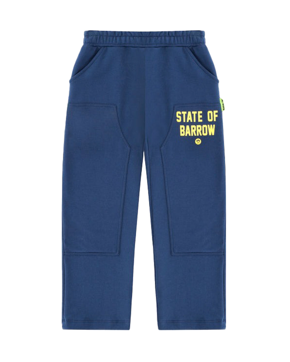 Barrow Kids Pantalone di Tuta Blu per Bambini