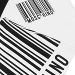 Moschino Kids Completo T-shirt con Gonna Bianco/Nero per Bambine (dettaglio)