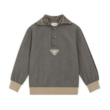 Yes London Kids Pullover Collo Marezzato per Bambini