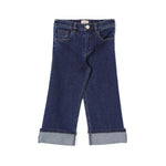 Elisabetta Franchi La Mia Bambina Jeans Denim Scuro per Neonate