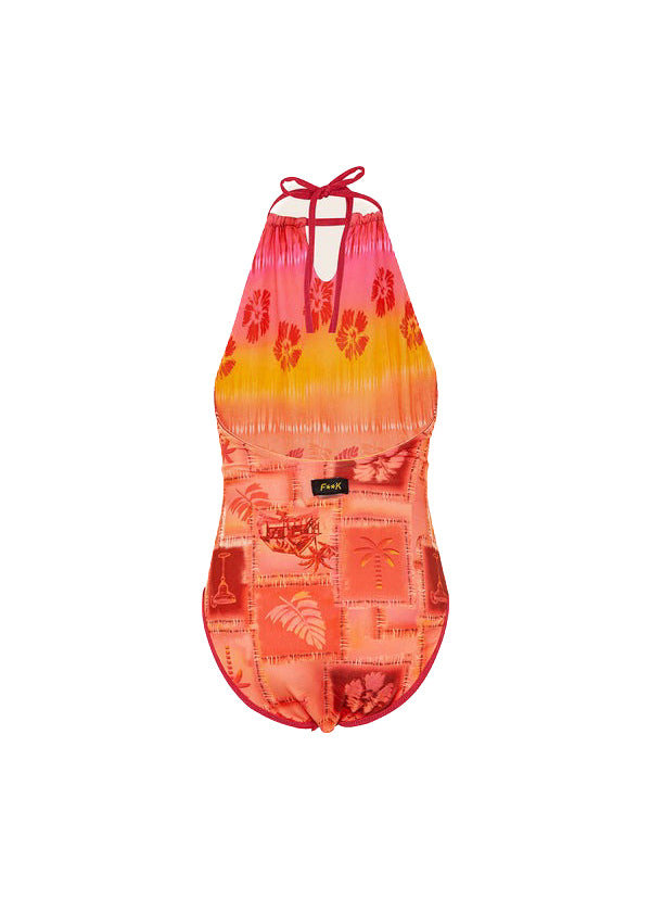 Effek Costume Monokini Fantasia Italian Vacations Reversibile per Bambine