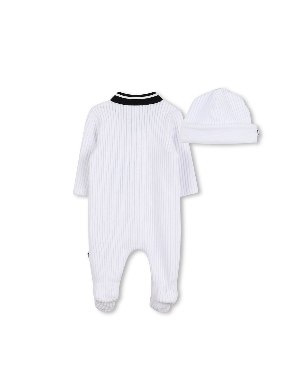BOSS Kids Tutina + Cappello Bianco in Cotone per neonato