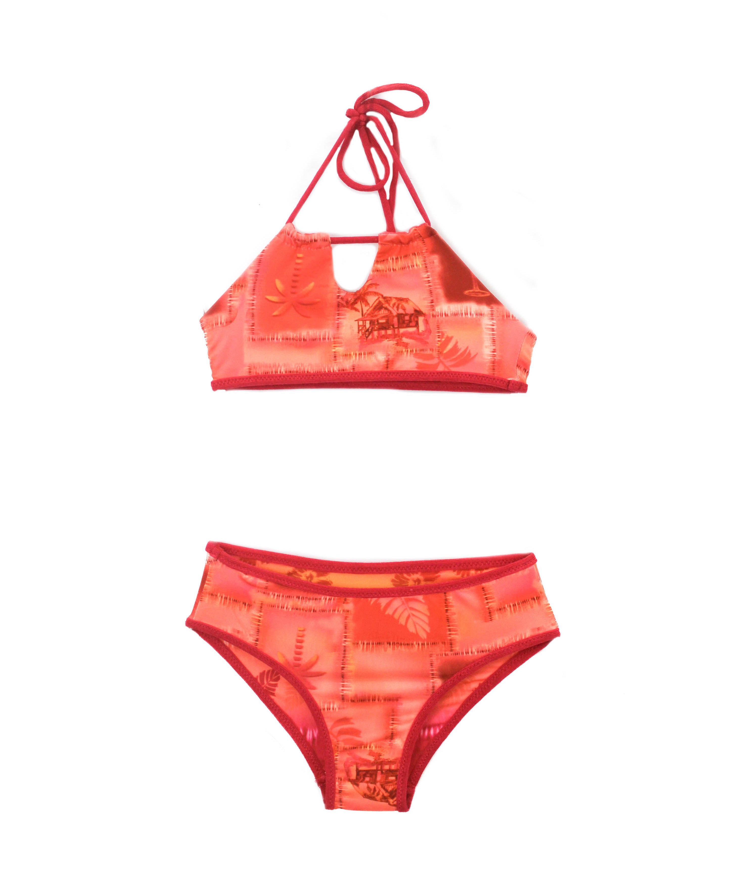Effek Costume Bikini a Fascia Italian Vacations per Bambine