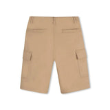 Boss Kids Beige Bermuda Shorts with Pockets for Kids
