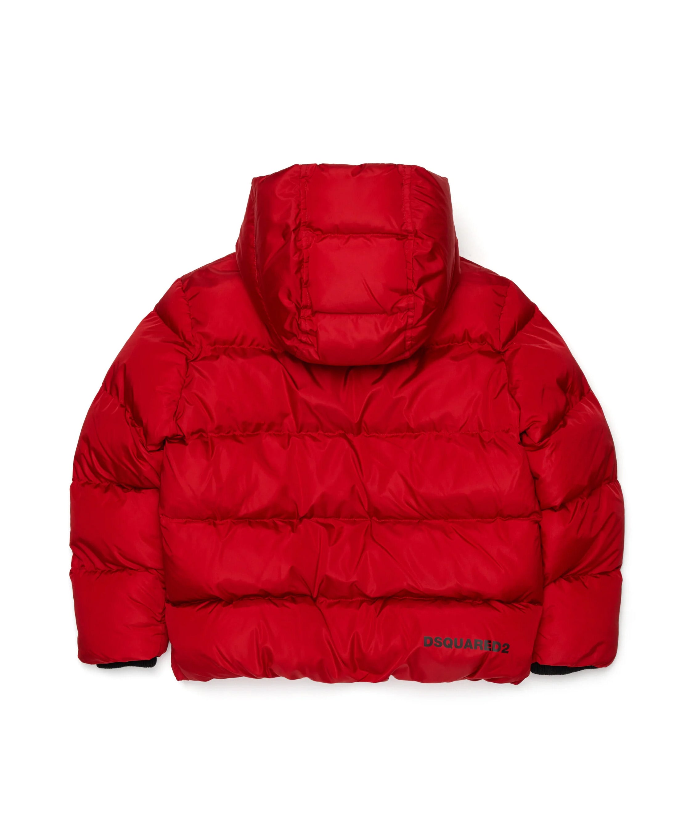 Dsquared2 Kids piumino con Cappuccio e Logo Interno per Bambini