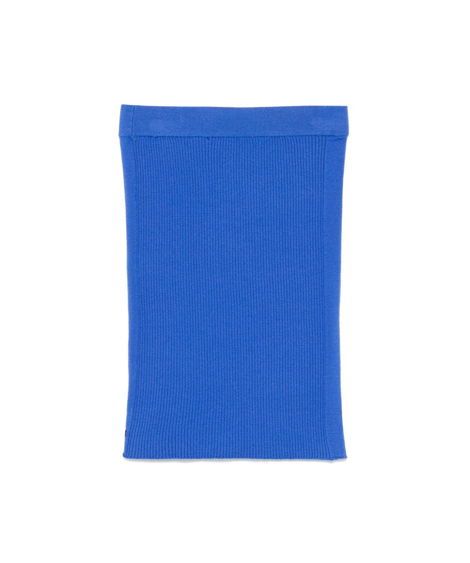 MSGM Kids Gonna in Maglia Royal a Coste per Bambine (retro)
