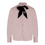Pinko Kids Camicia Rosa con Fiocco per Bambine 