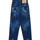 Dsquared2 Kids Jeans Carpenter Blu per Bambini