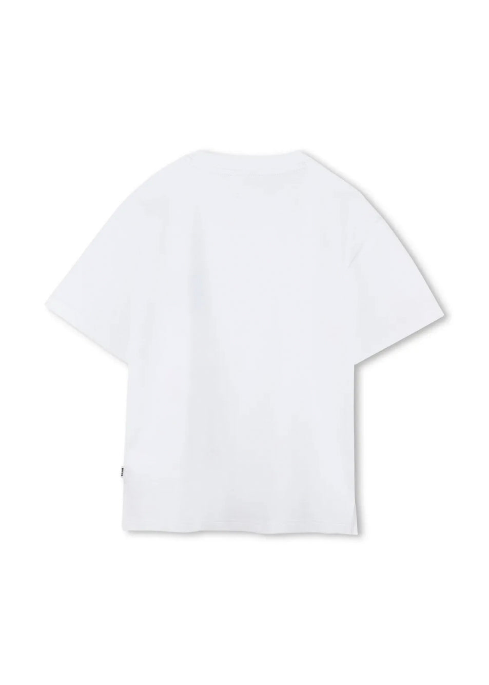 BOSS Kids T-shirt Bianca con Stampa BB per Bambini (retro)