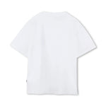 BOSS Kids T-shirt Bianca con Stampa BB per Bambini (retro)