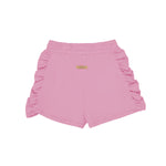 MSGM Kids Shorts Rosa con Ruches per Bambine retro