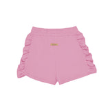 MSGM Kids Shorts Rosa con Ruches per Bambine retro