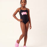 Moschino Kids Sandalo Rosa con Teddy per Bambine