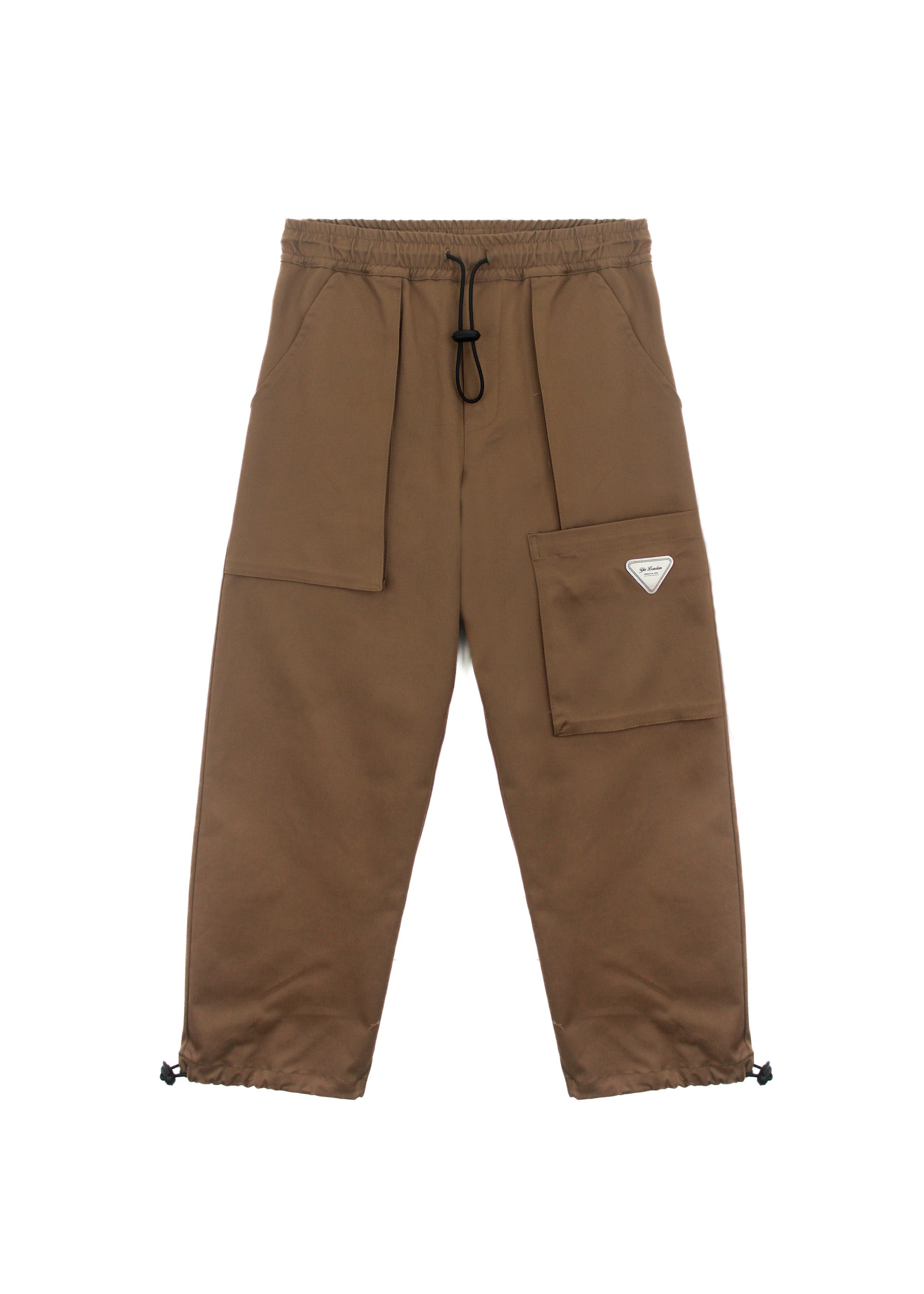 Yes London Pantaloni Tabacco con Tasconi per Bambini