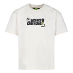 Barrow Kids T-shirt Crema con Stampa per Bambini