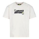 Barrow Kids T-shirt Crema con Stampa per Bambini