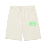 Diesel Kids Bermuda Panna con Logo Puffy Print per Bambine