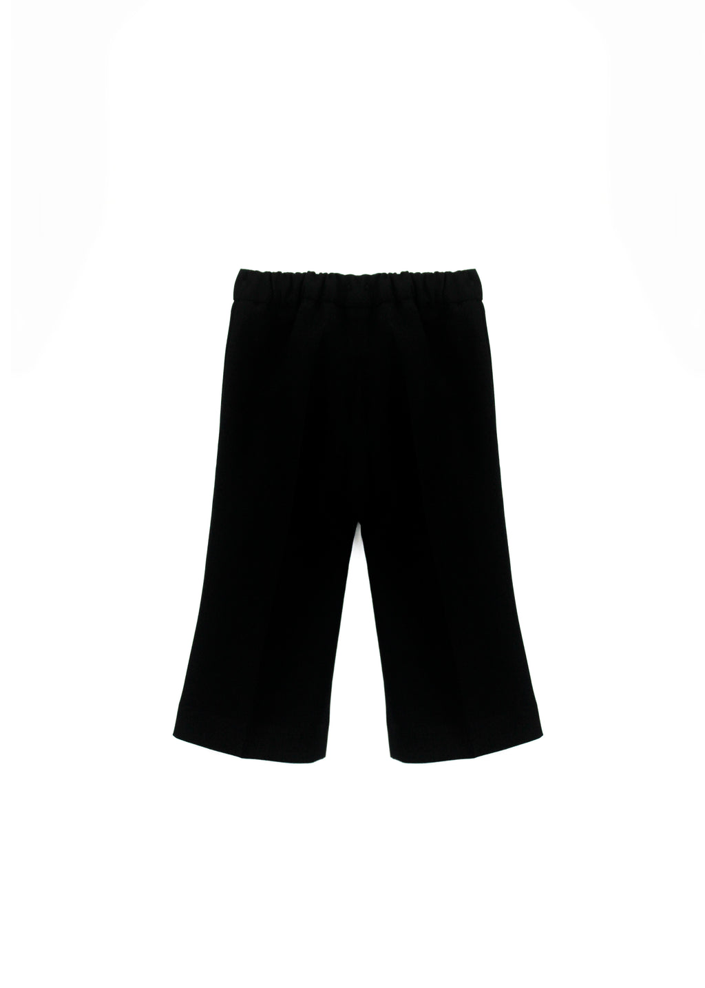 Elisabetta Franchi La Mia Bambina Pantaloni Neri con Logo per Neonate (retro)