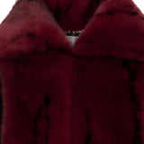 Just Cavalli Kids Pelliccia Bordeaux per Bambine
