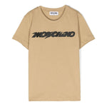 Moschino Kids T-Shirt Biscotto con Logo