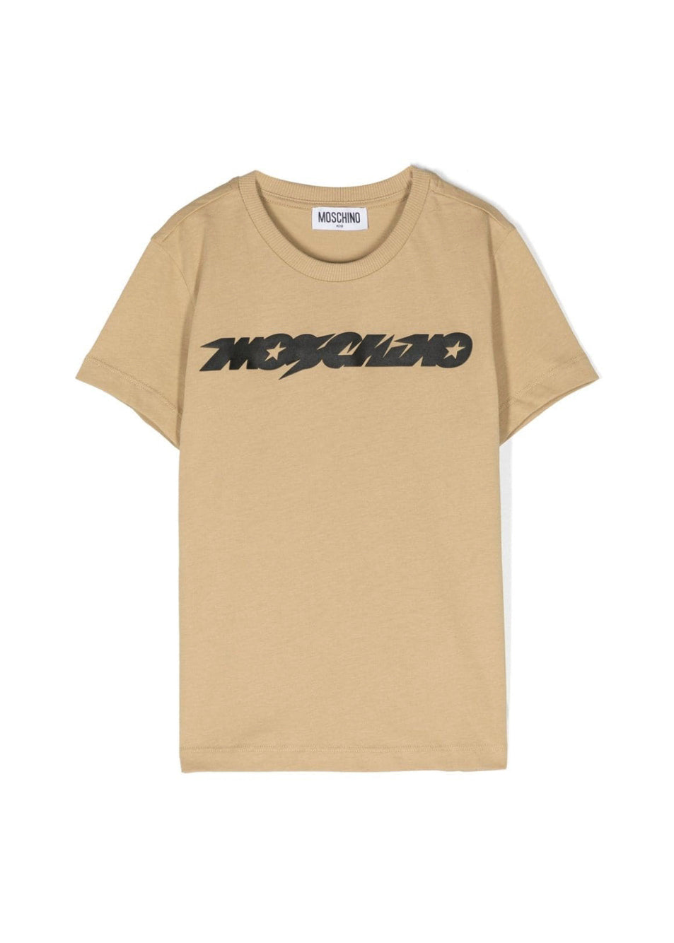 Moschino Kids T-Shirt Biscotto con Logo