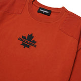 Dsquared2 Kids T-Shirt Terracotta con Logo Unisex
