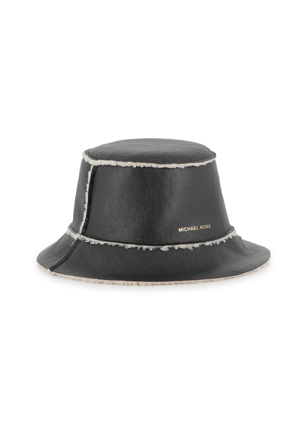 Michael Kors Cappello Invernale in Shearling con Bordo Largo