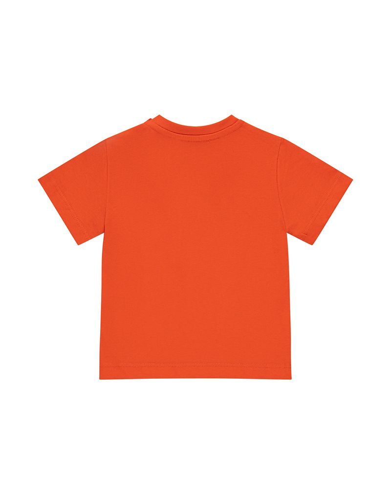 Iceberg Kids T-Shirt Zucca con Stampa per Neonati
