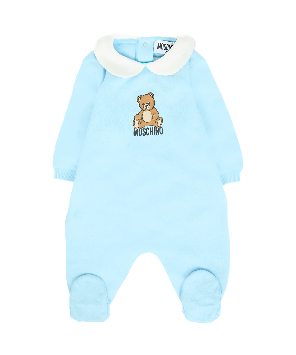 Moschino Kids Set Tutina+Bavetta +Cappello per Neonati