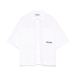 Moschino Kids Camicia Bianca con Stampa Toy per Bambini