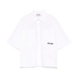 Moschino Kids Camicia Bianca con Stampa Toy per Bambini