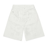 Diesel Kids Bermuda in Denim Bianco Regular Fit per Bambini