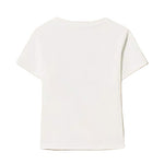Twinset Kids T-Shirt Bianco con Stampa per Bambine