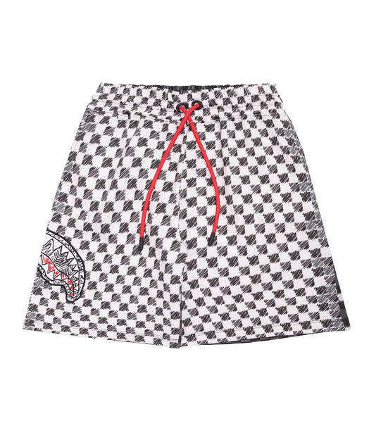 Sprayground Kids Costume da Bagno a Scacchi per Bambini