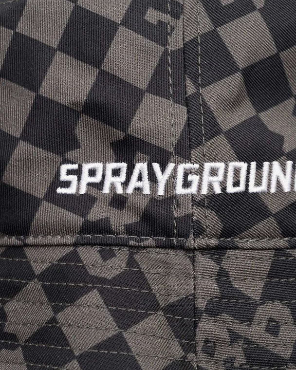 Sprayground Kids Cappello Grigio All-Over per Bambini