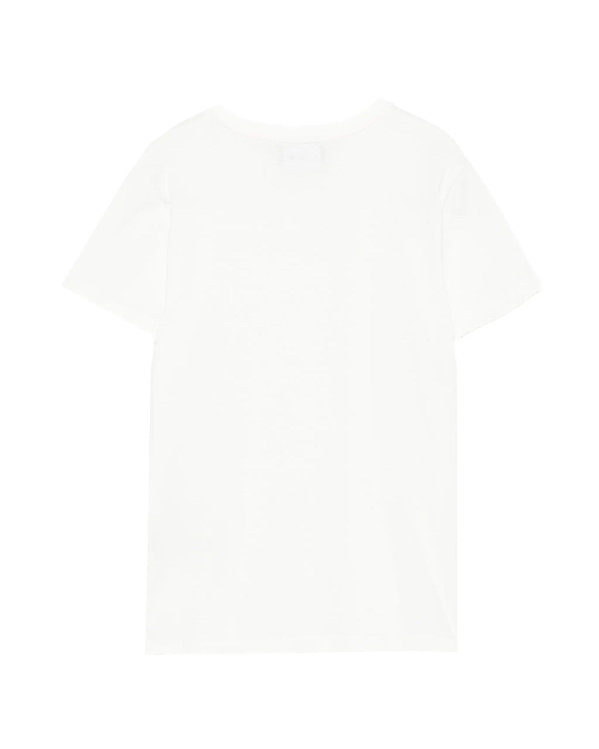 John Richmond Kids T-Shirt Bianco con Logo per Bambini