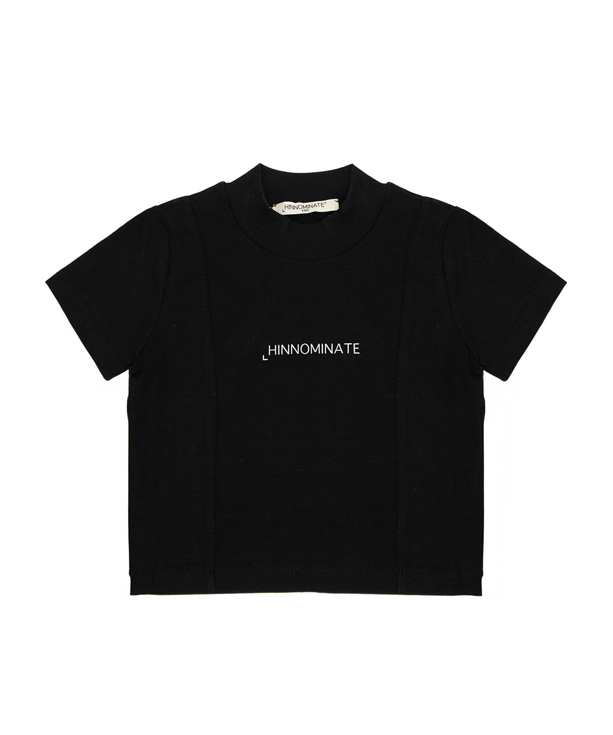Hinnominate Kids T-shirt Nera con Stampa Logo Frontale per Bambine