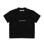 Hinnominate Kids T-shirt Nera con Stampa Logo Frontale per Bambine