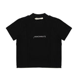 Hinnominate Kids T-shirt Nera con Stampa Logo Frontale per Bambine