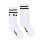 Dsquared2 Kids Calzino Bianco ICON