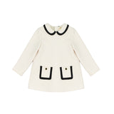 Elisabetta Franchi La Mia Bambina Abito Milk/Nero per Neonate