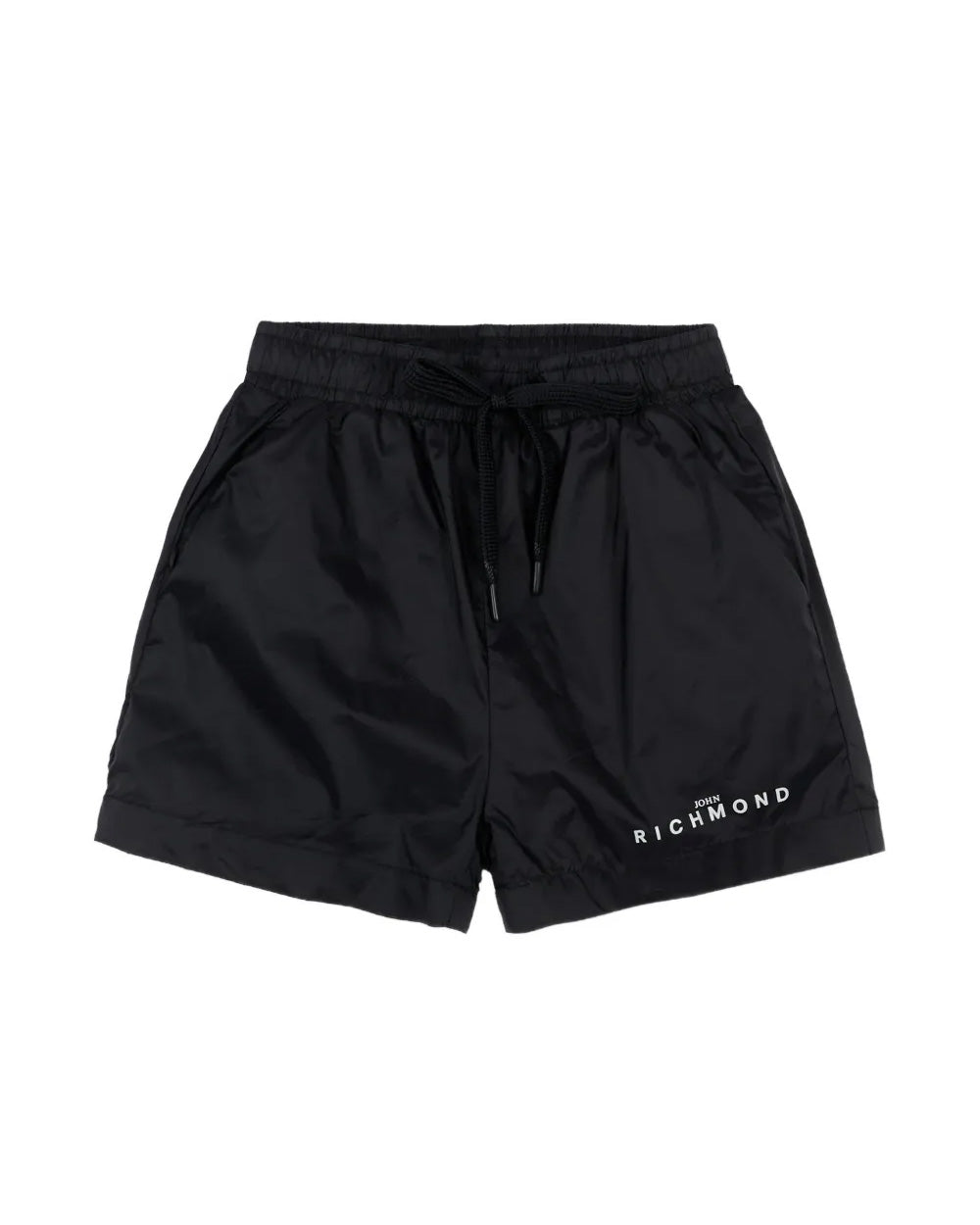 John Richmond Kids Costume Nero con Logo per Neonati