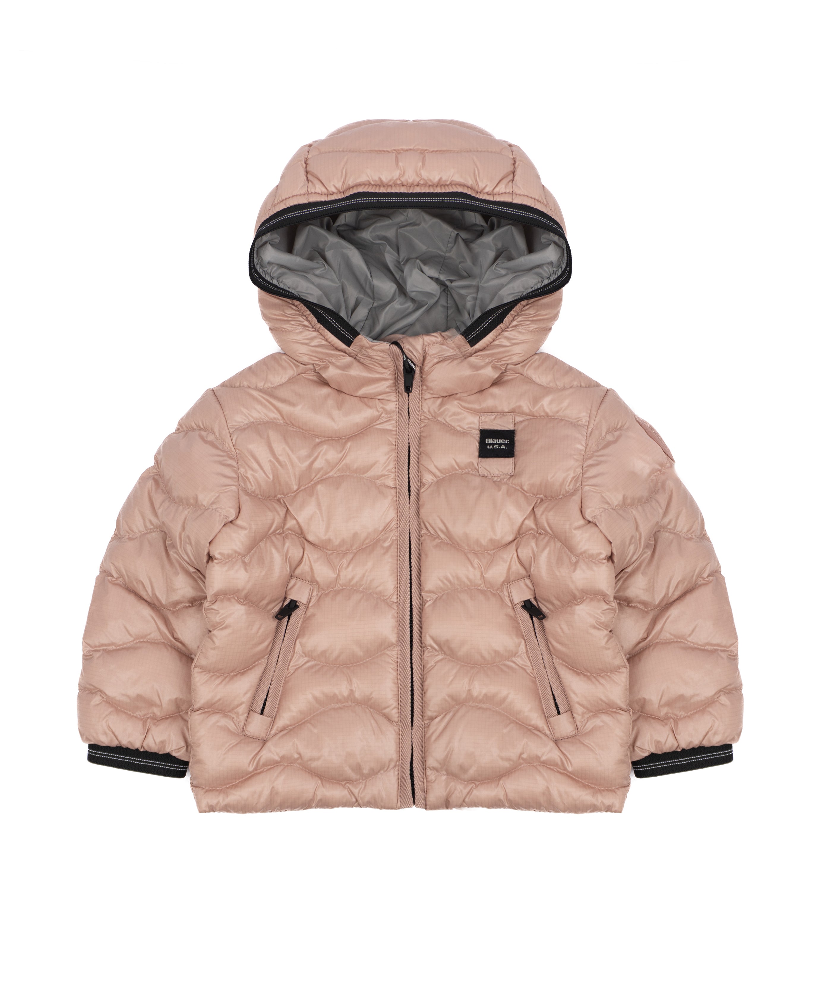 Blauer Kids Giubbino Rosa con Cappuccio Bryant Baby per Neonate